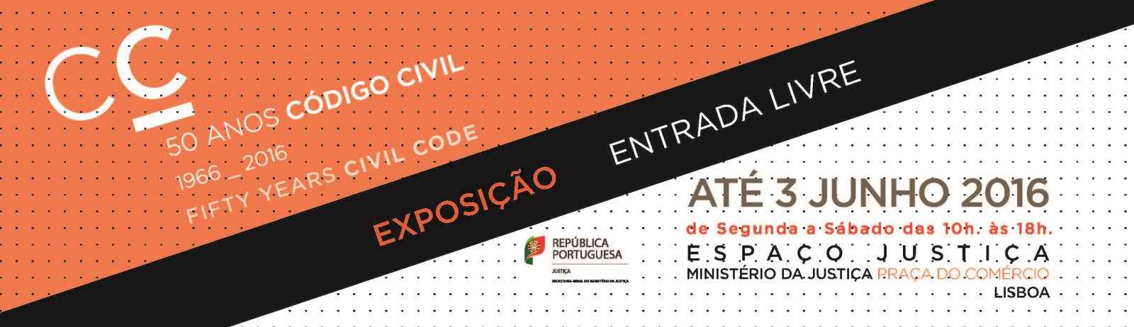 Banner - Exposição: 50 Anos - Código Civil