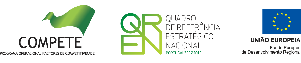 Logotipo do Programa Operacional Fatores de Competividade